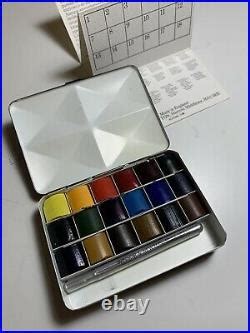 bijou metal box watercolor travel set|Watercolor Bijou Box .